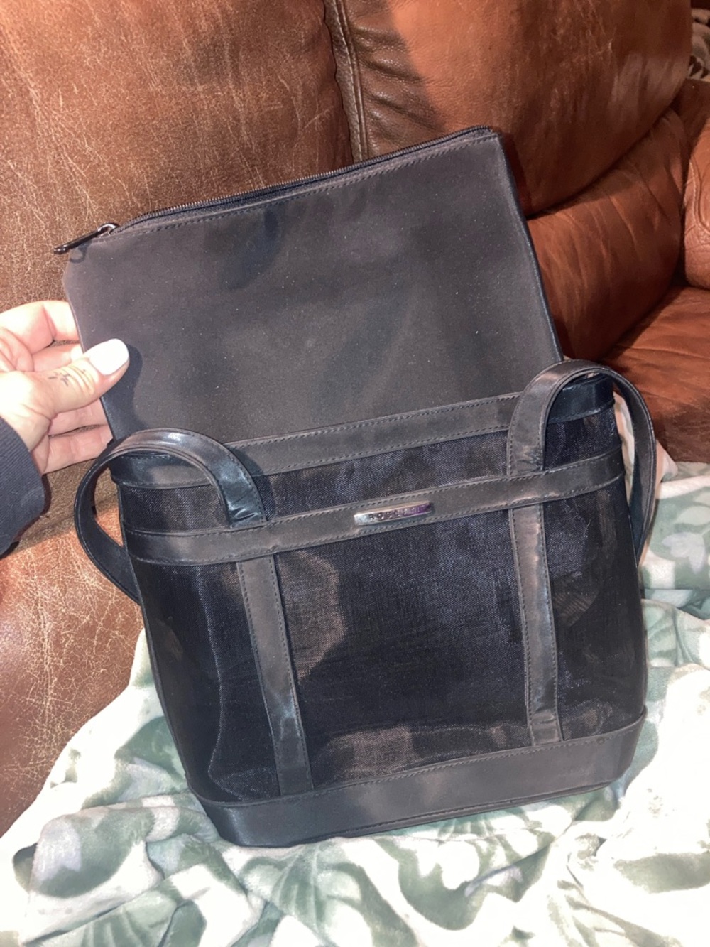 Rossetti nylon see through bag with insert….. - Picture 5 of 8